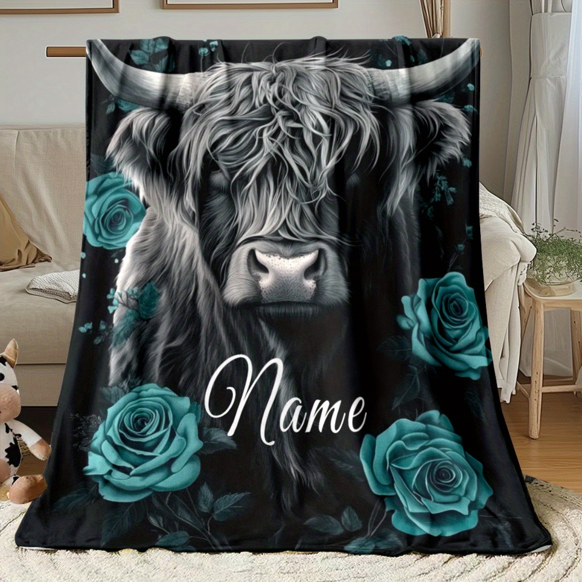 Personalized Highland Cow Blan - đánh giá và giá Highland Home Textiles
