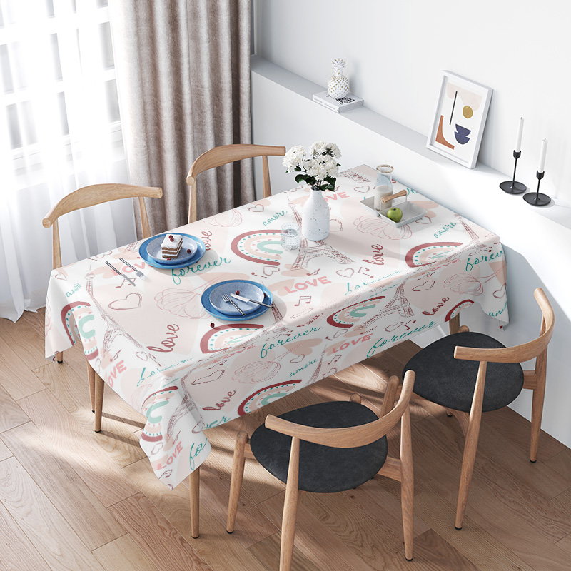 Multicolored Romantic Tableclo - đánh giá và giá Your Home Textiles