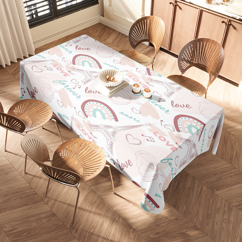 Multicolored Romantic Tableclo - đánh giá và giá Your Home Textiles