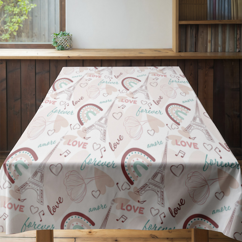 Multicolored Romantic Tableclo - đánh giá và giá Your Home Textiles