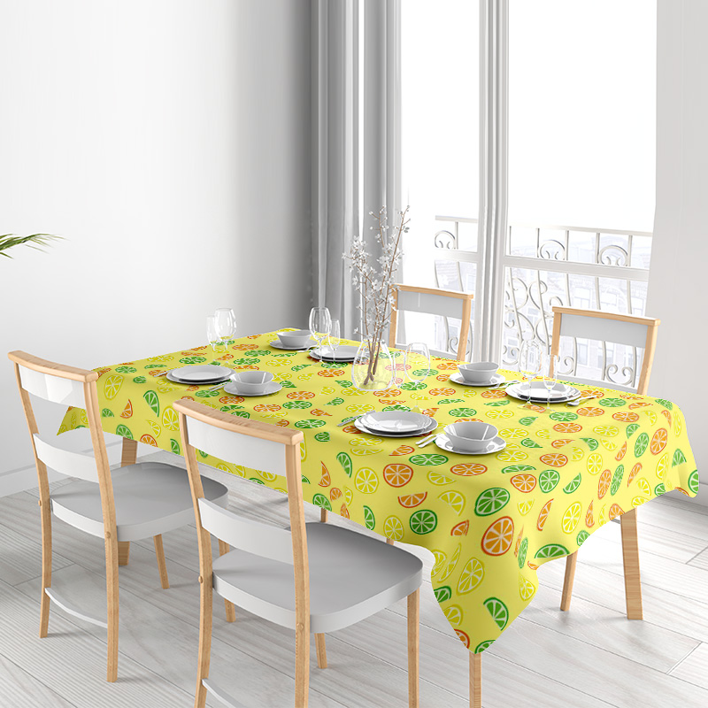Fruit-Printed Tablecloth: A Vi - đánh giá và giá Your Home Textiles