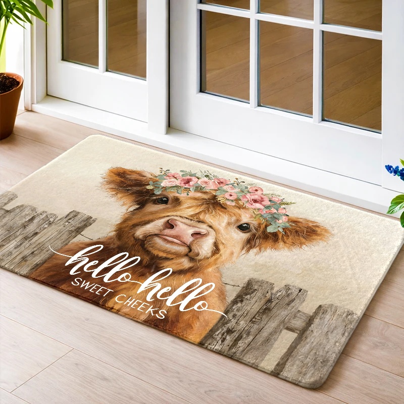 Highland Cow Flower Crown Floo - đánh giá và giá Highland Home Textiles