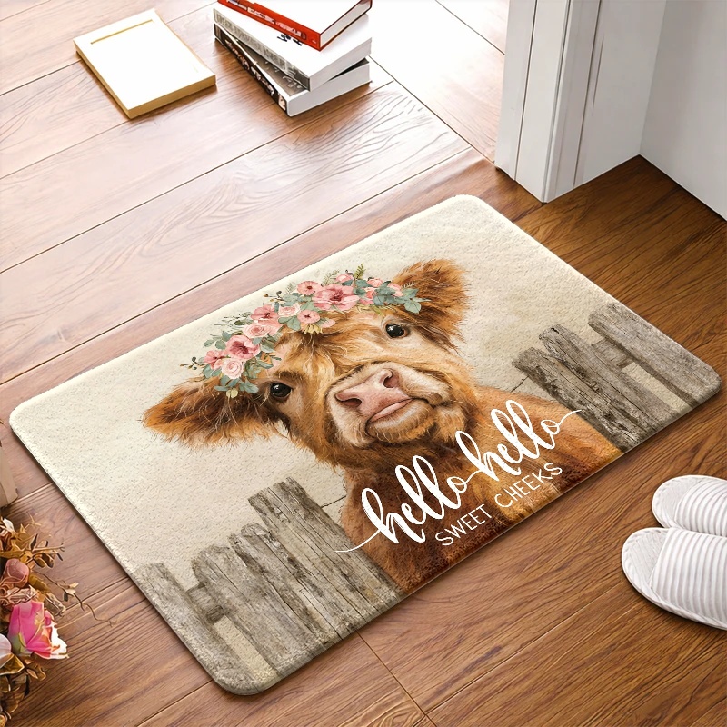 Highland Cow Flower Crown Floo - đánh giá và giá Highland Home Textiles