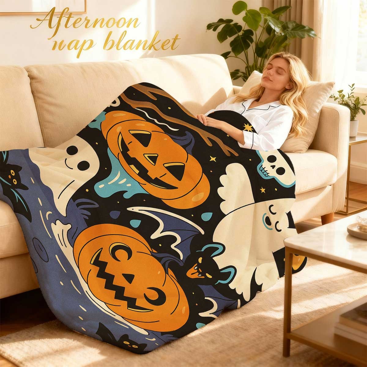 Cozy Throw Featuring Eerie Gho - đánh giá và giá Your Home Textiles