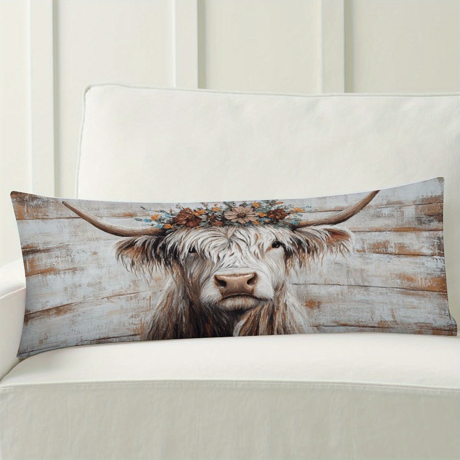 Extra Long Highland Cow Body P - đánh giá và giá Highland Home Textiles