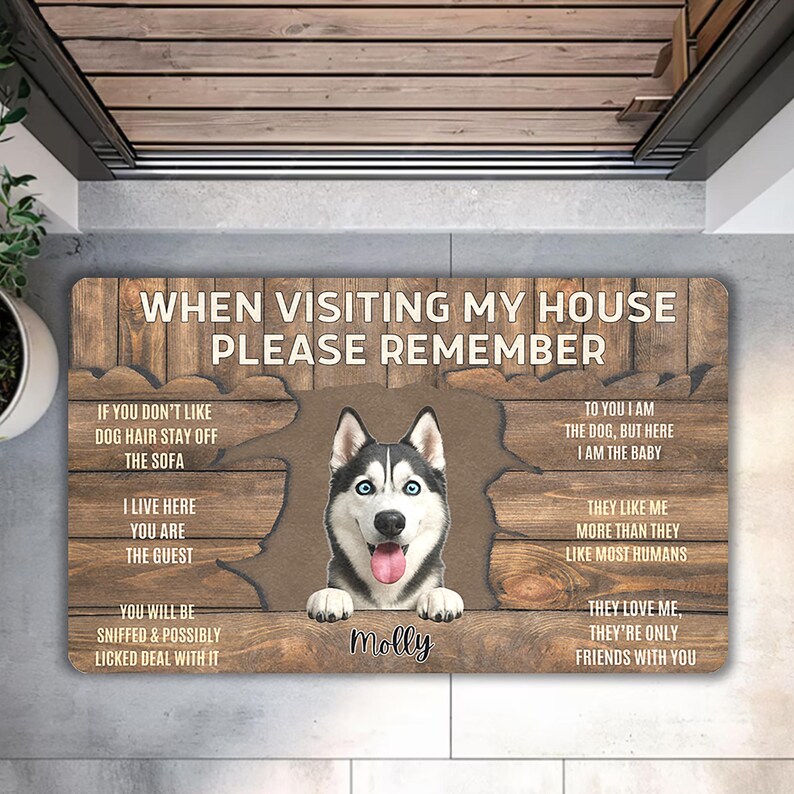 Personalized Dog Portrait Door - đánh giá và giá Your Home Textiles
