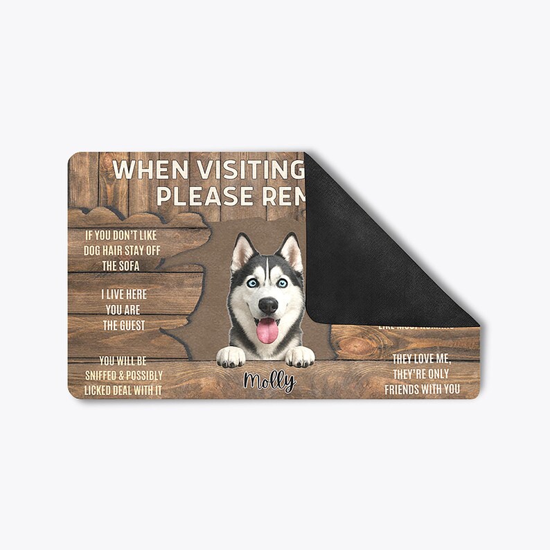 Personalized Dog Portrait Door - đánh giá và giá Your Home Textiles